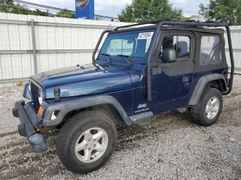  Salvage Jeep Wrangler