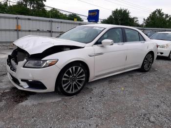  Salvage Lincoln Continental