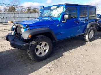  Salvage Jeep Wrangler