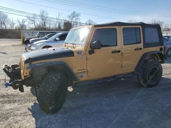  Salvage Jeep Wrangler