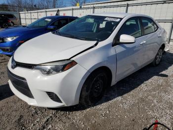  Salvage Toyota Corolla