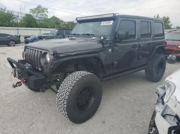  Salvage Jeep Wrangler