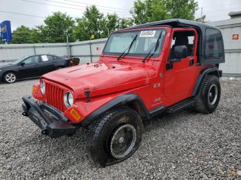  Salvage Jeep Wrangler