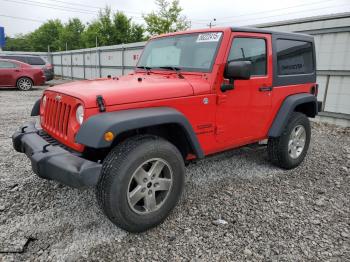  Salvage Jeep Wrangler