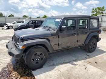  Salvage Jeep Wrangler