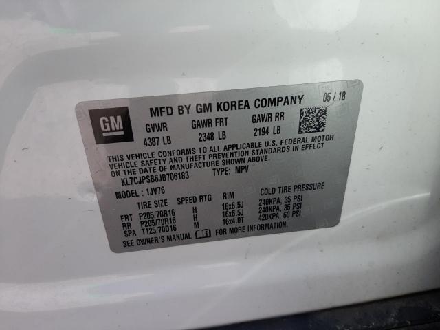 Chevrolet Trax 1lt Image 7