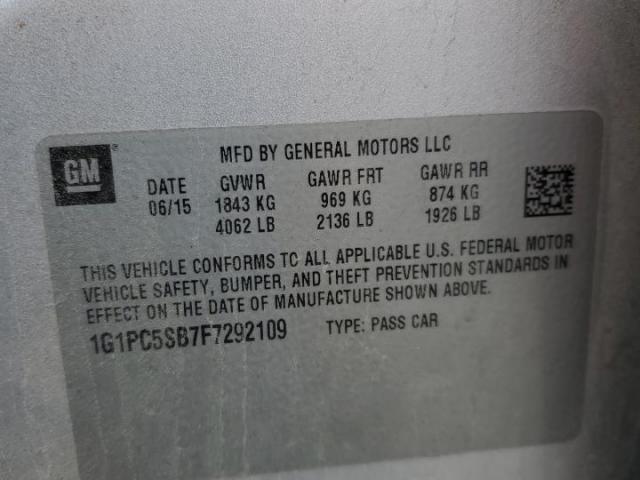 Chevrolet Cruze Lt Image 8