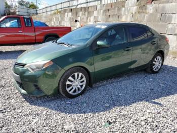  Salvage Toyota Corolla
