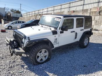 Salvage Jeep Wrangler