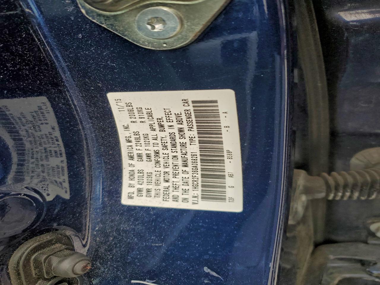 Honda Accord Lx Image 8