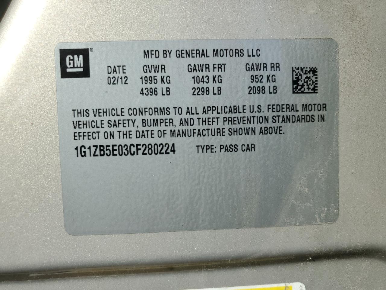 Chevrolet Malibu Ls Image 11