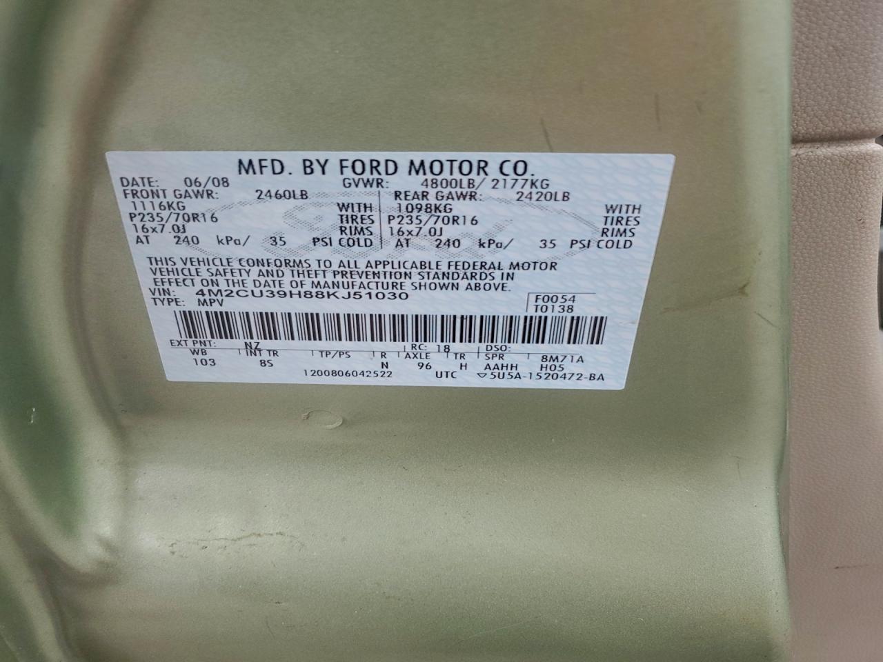 Mercury Mariner Hev Image 11