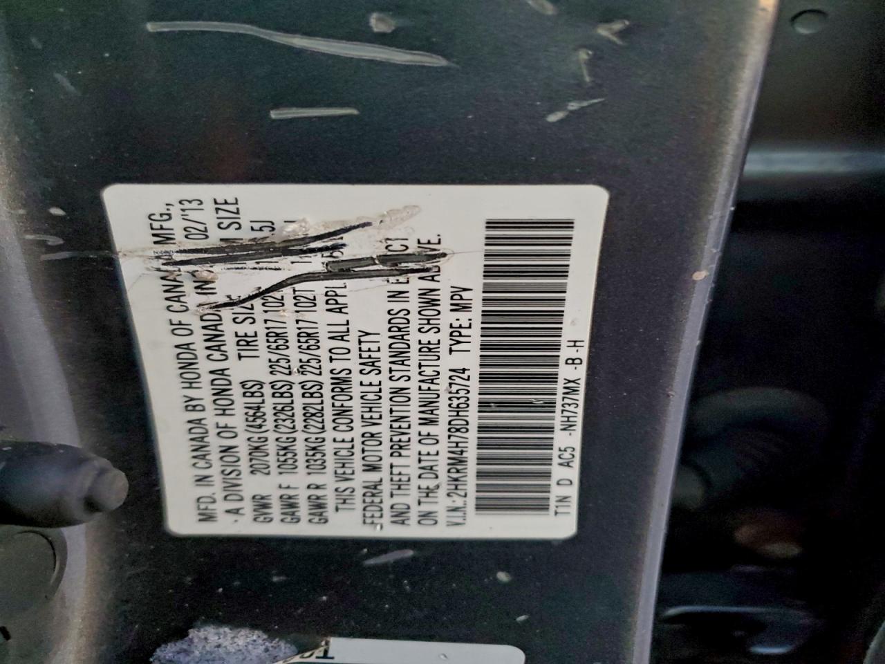 Honda Crv Exl Image 7