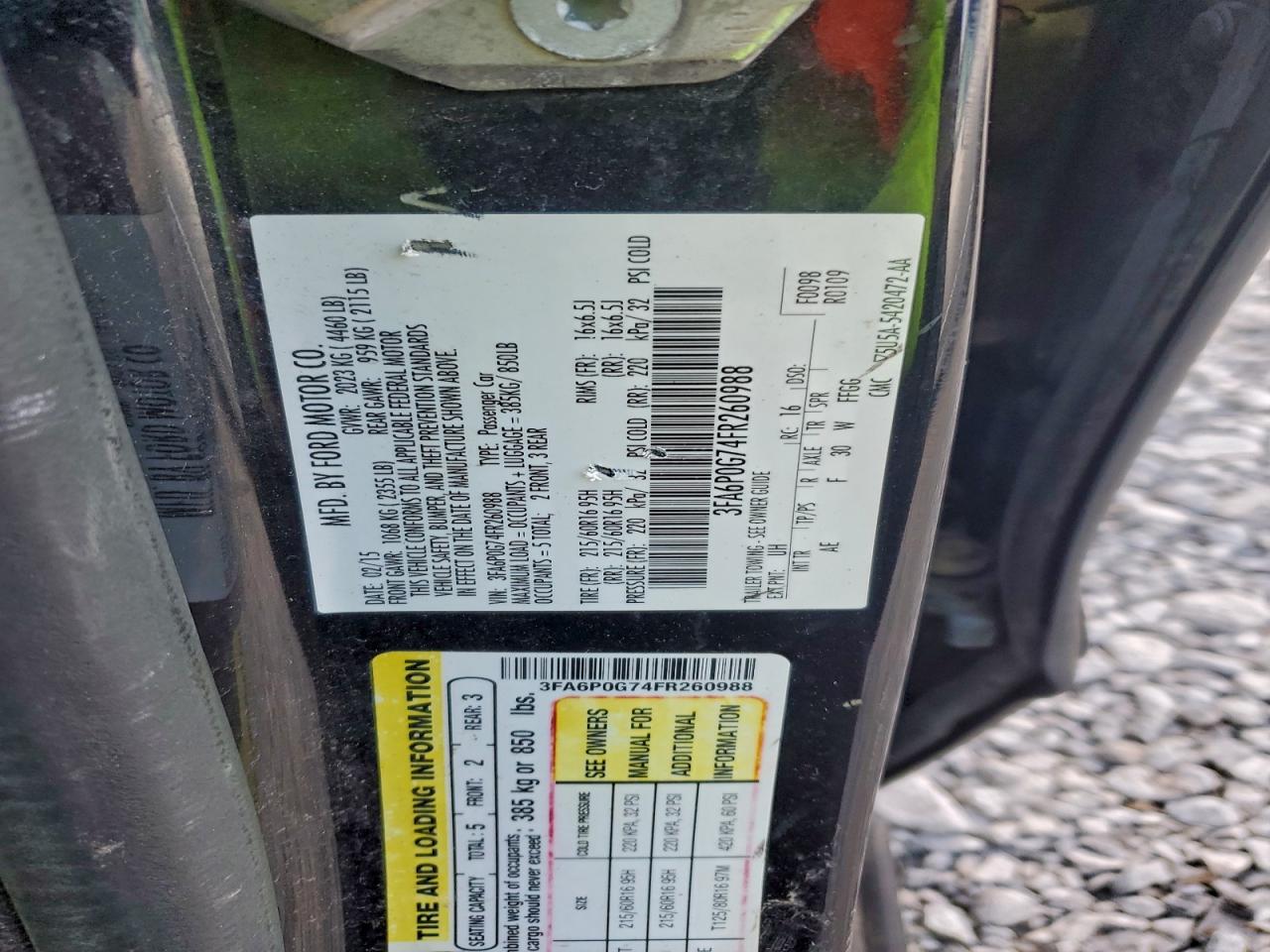 Ford Fusion S Image 8