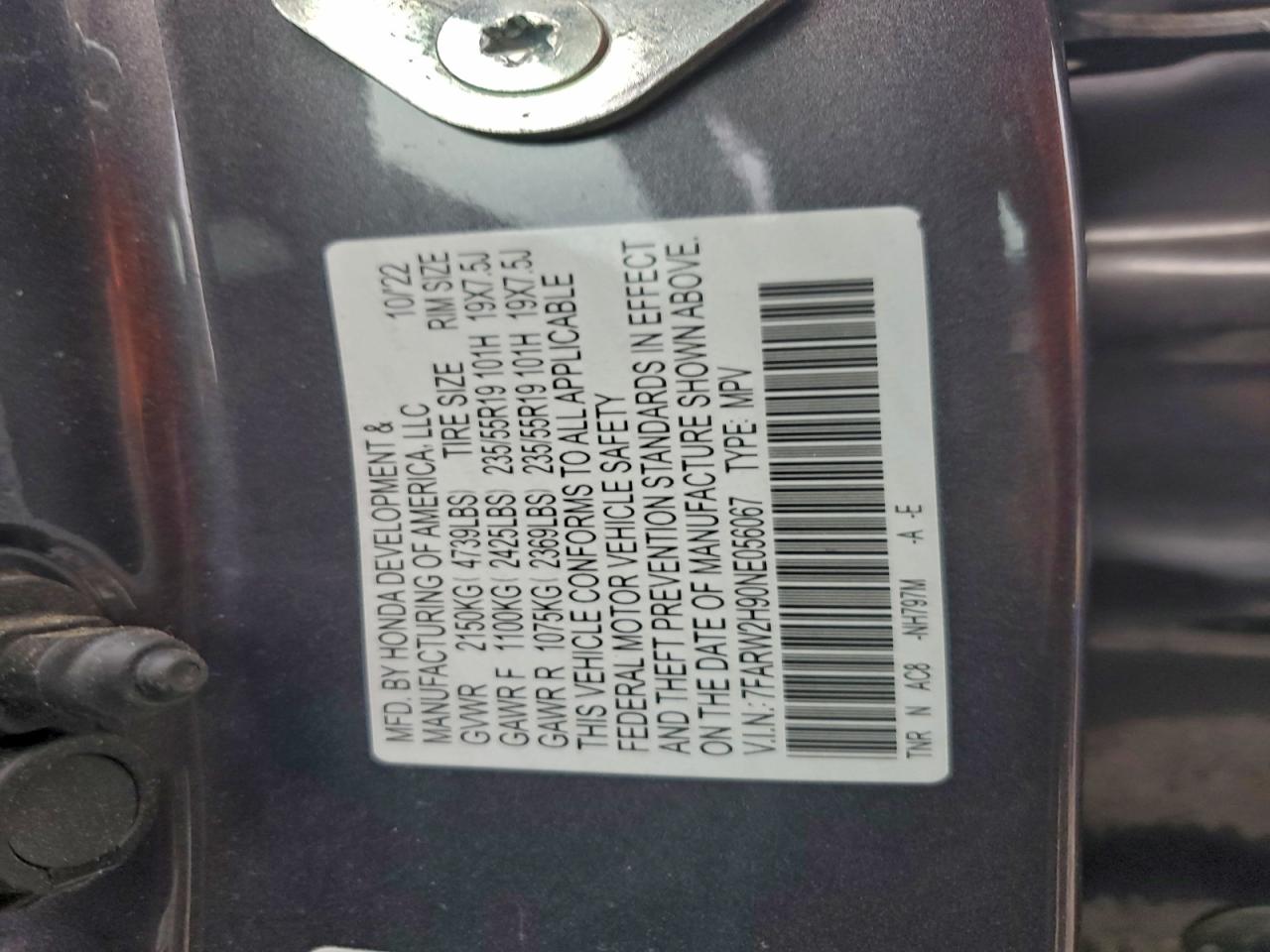 Honda Crv Touring Image 12