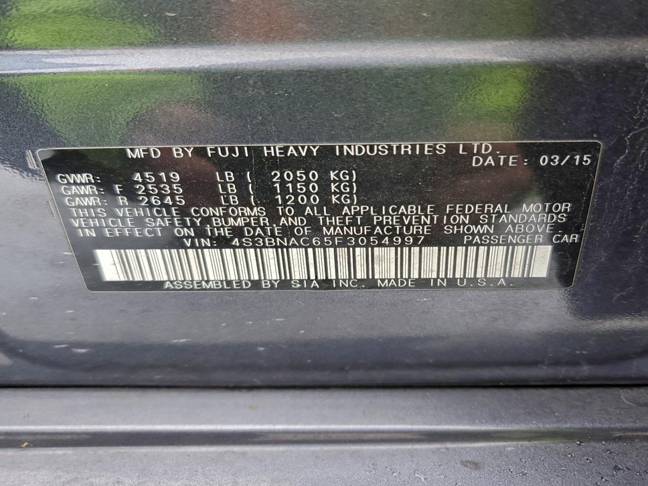 Subaru Legacy 2.5i Premium Image 8