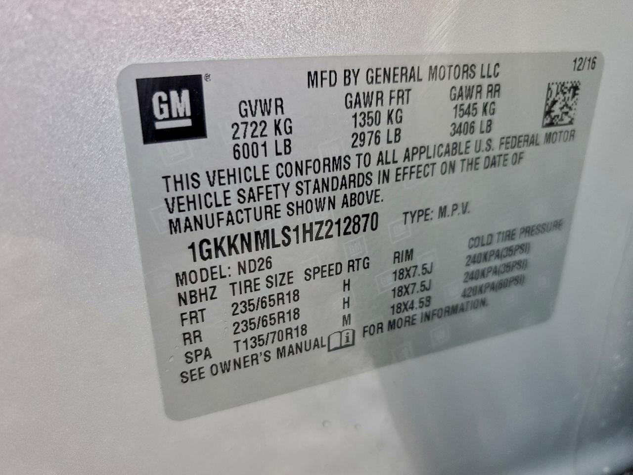 GMC Acadia Slt-1 Image 12