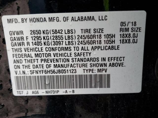 Honda Pilot Exl Image 9