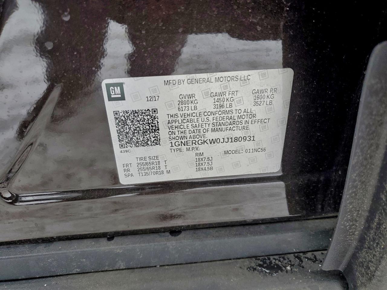 Chevrolet Traverse Lt Image 3