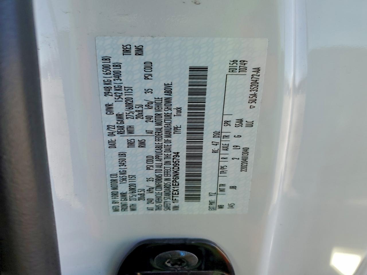 Ford F-150 Super Cab Image 9