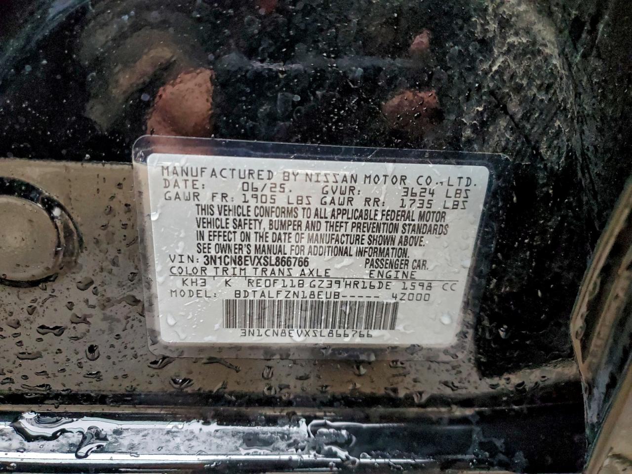 Nissan Versa Sv Image 10