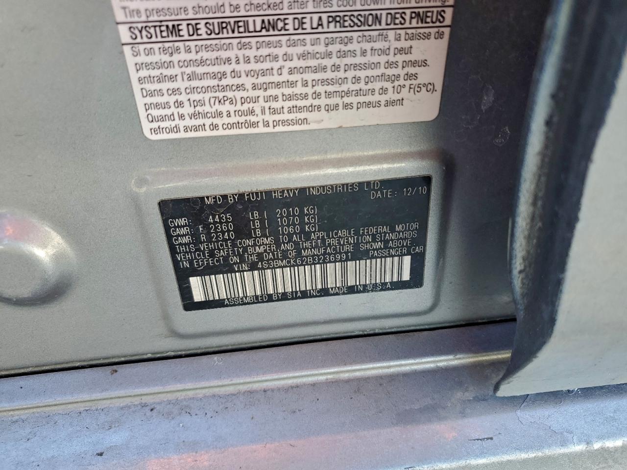 Subaru Legacy 2.5i Limited Image 7