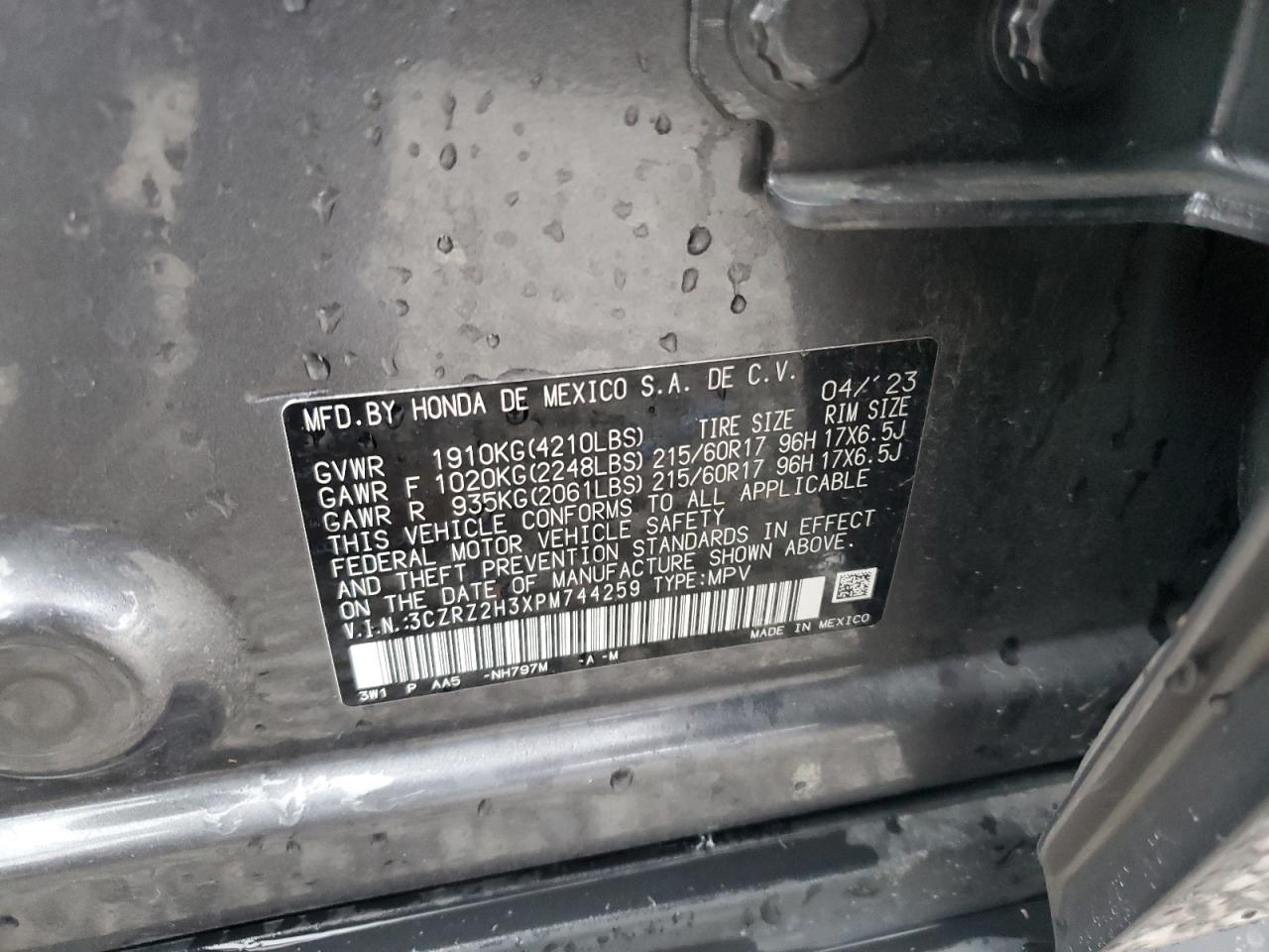 Honda HR-V Lx Image 7