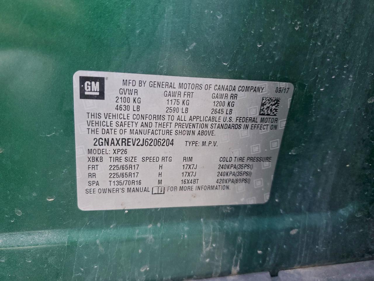 Chevrolet Equinox Ls Image 5