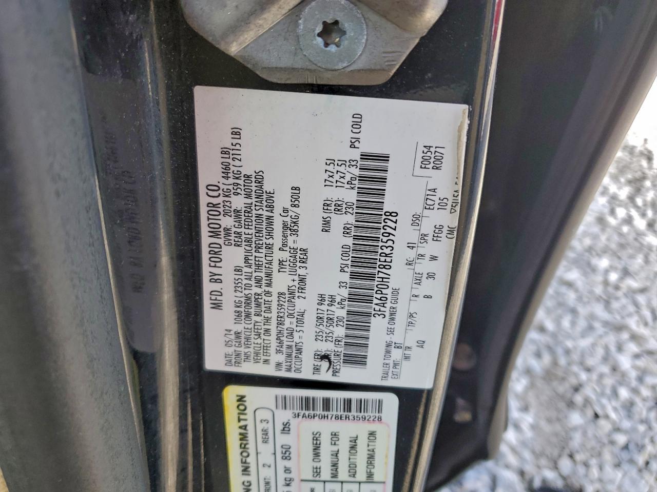 Ford Fusion Se Image 2